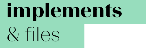 Mosaic implements and files